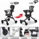 Baby walking artifact lightweight foldable one-click stroller stroller stroller children's two-way baby walking artifact small