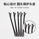 Black word pinching hair clip small black clip head jewelry hair card fragmented hair edge clip wave waves just clip female fixed hair card
