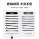 Black word pinching hair clip small black clip head jewelry hair card fragmented hair edge clip wave waves just clip female fixed hair card
