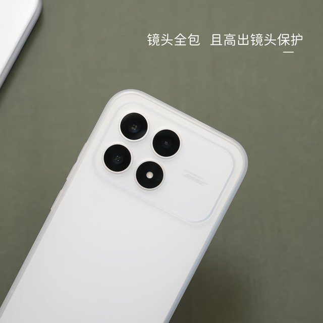 Zang No Suitable for Redmi K90 mobile phone case K90Promax anti-fall matte translucent soft tpu silicone K70pro ultra-thin all-inclusive protective cover K80Pro men and women Redmi heat dissipation white and black E