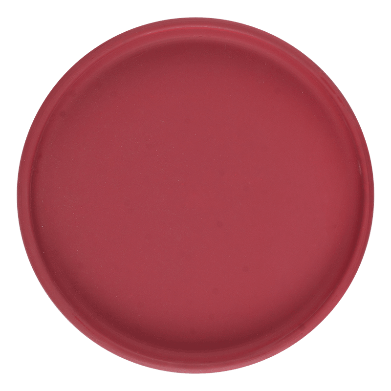 Nordic ceramic flowerpot tray water tray decorative tray round succulent base ins simple modern personalized potted plant