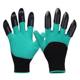 Gardening gloves are puncture-resistant and waterproof with claws, wear-resistant, weed-pulling and digging, special for gardening, flower and vegetable protection, right-hand work