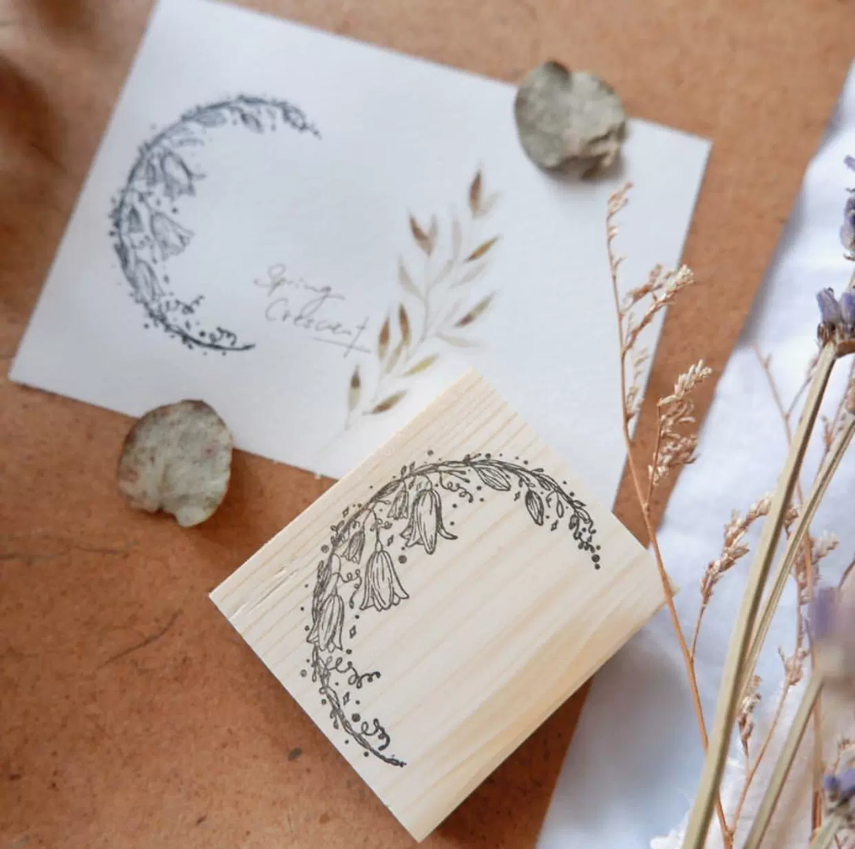 现货 半夏小嶋马来西亚humming Bird 奶茶蜂鸟花印章