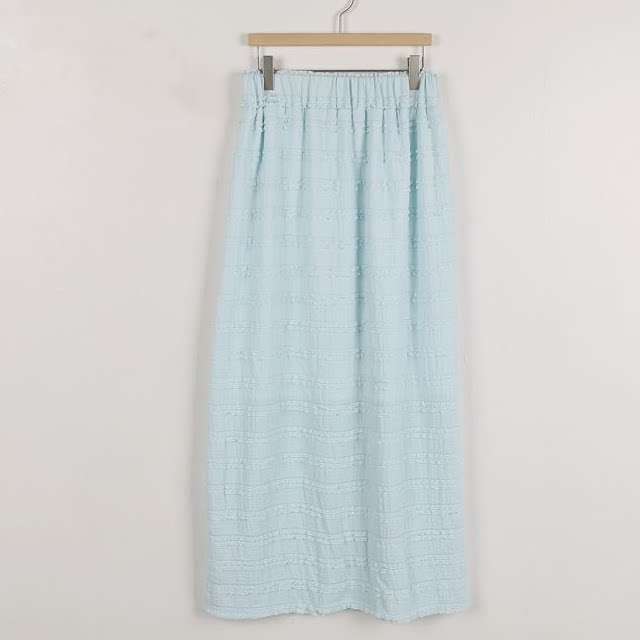 Spot Cmy korea Korean Dongdaemun authentic women's clothing cake skirt slit high waist skirt mid-skirt