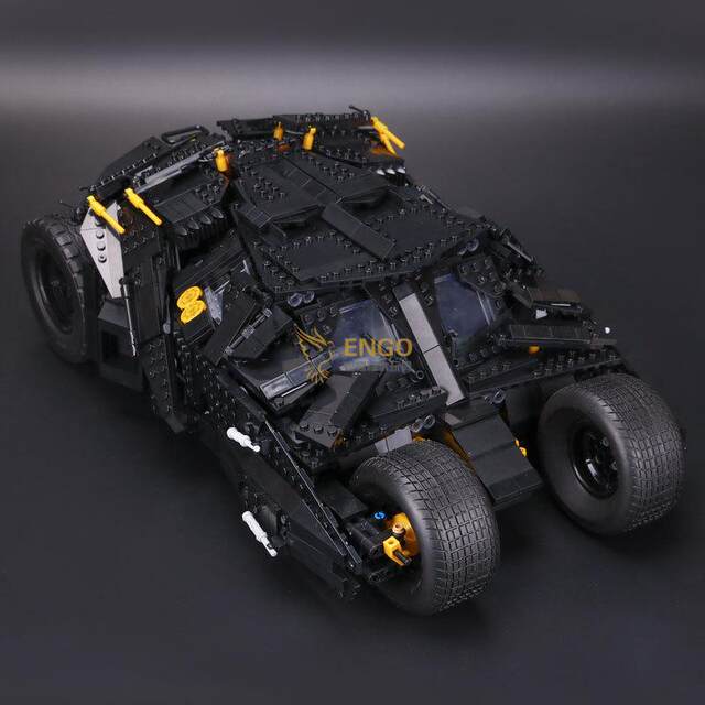 Jigsaw puzzle building 76023 Batman movie Bat Chariot assembly Chinese building blocks boys toy 07060