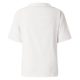 Large size women's clothing European and American style spring and summer new solid color V-neck loose simple literary casual short-sleeved shirt T-shirt top