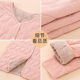 Middle-aged and elderly winter cotton jacket with three-layer cotton thermal underwear mothers women's cotton jacket inner liner cotton jacket set