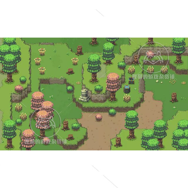 Unity 2D Magic Lands Set2
