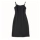 French retro dress for women in summer new style slim and waist-length mid-length slit suit base sling skirt