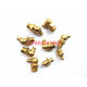 Full pure copper butter nozzle butter nozzle universal oil gun head straight grease nozzle M6 M8 M10 M12 M16