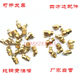 Full pure copper butter nozzle butter nozzle universal oil gun head straight grease nozzle M6 M8 M10 M12 M16