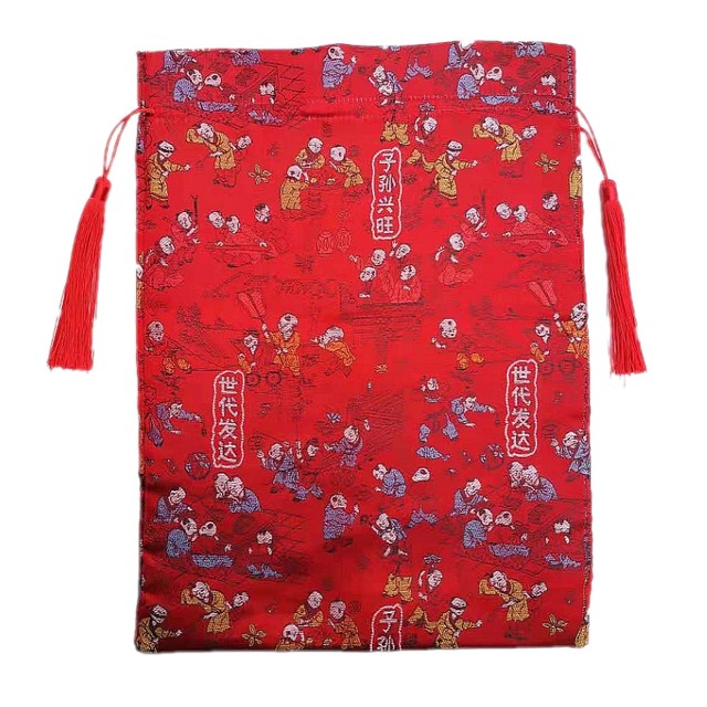 Wedding dowry, festive descendants bags, hundreds of children, pictures, prosperity, and generations, brides carry handbags, previous generations, and offspring bags