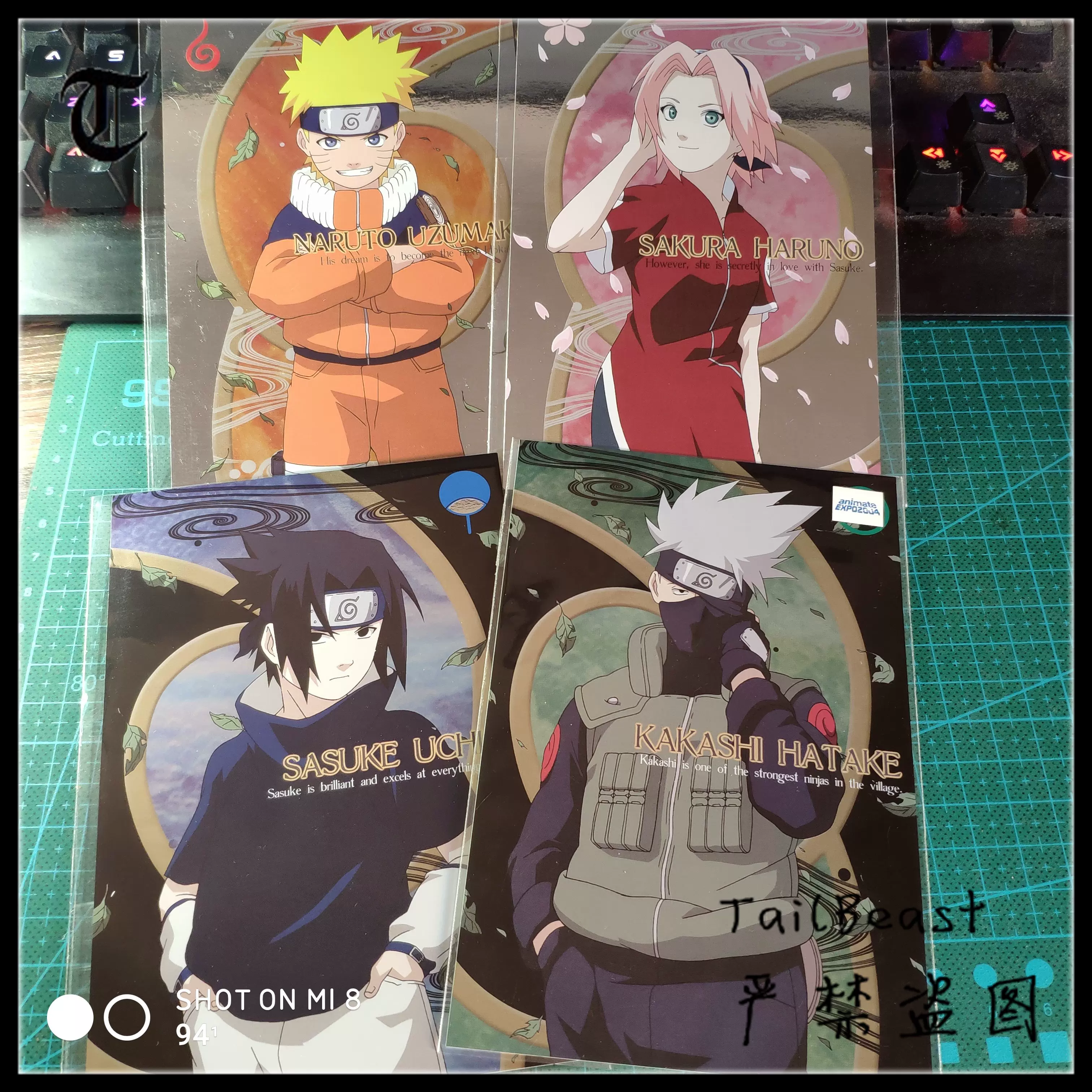 明信片naruto 新人首单立减十元 22年7月 淘宝海外