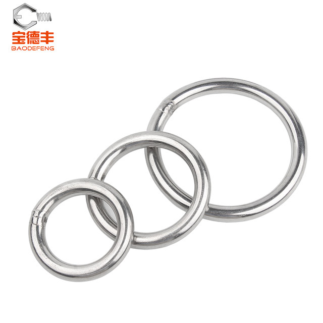 304 stainless steel solid seamless steel ring O-ring seamless ring ...