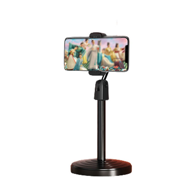 Mobile phone live broadcast stand desktop bedside lazy person chasing drama tablet ipad universal selfie multi-functional shooting artifact shooting video overhead photo 360 rotation can be lifted and adjusted telescopic support clip