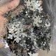 12mm-45mm laser blue mixed snowflake sequins Christmas jewelry beads DIY material handmade loose pieces