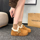 Little people's inner heightening thick-soled plus velvet Birkenstock shoes women's 2025 autumn and winter new warm snow boots cotton shoes