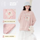 Zihan Cartoon Printing Circle Circle Sweirite Woman Autumn New Leisure Reduction Cotton Top
