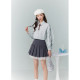 Zihan design long-sleeved shirt for women autumn new casual sweet age-reducing loose slimming lapel pure cotton top