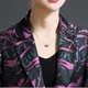 2025 Spring and Autumn Middle-aged and Elderly Jackets Small Suits Fashion Slim Middle-aged Women Short Suit Top Slim Mother's Outfit
