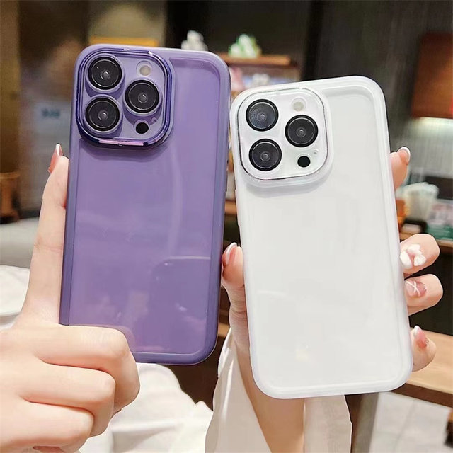 Suitable for Apple 17Air 17ProMax Apple 16e goggle photo frame 15Plus 13Pro comes with lens film iphone11 anti-fall 14pro 12 simple 7Plus mobile phone case full package 8
