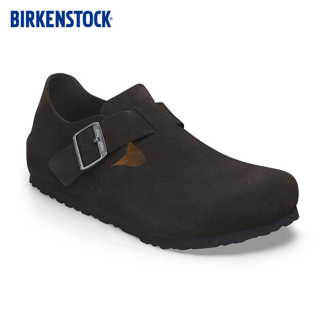 BIRKENSTOCK German imported men's and women's cowhide suede cork London low-top casual shoes