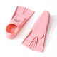 Silicone short fins for men, adults and children, freestyle training, butterfly fins, swimming and snorkeling equipment, female professional diving
