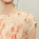 TALASA printed sleeveless two-piece dress 2025 summer new printed pleated loose slim design long skirt