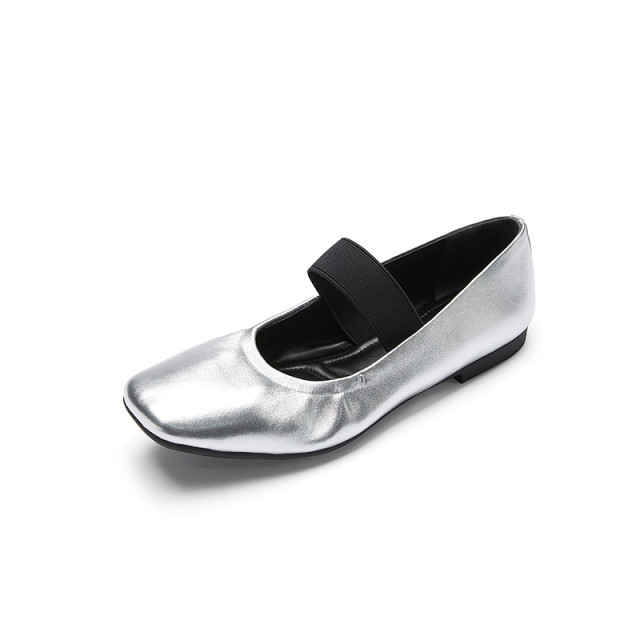 [Suffle] Lairsdan 2025 Spring New Sheepskin Wrapped with Mary Jean Flats Women's Singles Shoes 6M13301