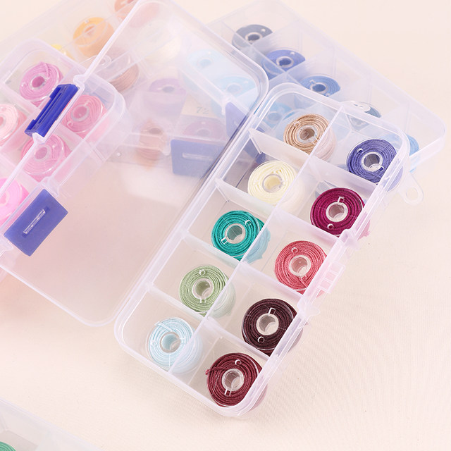 Mini No. 72 Jade Thread 10 Color Set Bracelet Braided Hand Rope Handmade Rope Hand Braided Rope Red Thread Rope DIY Material