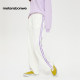 Metersbonway casual pants for women's spring new plush velvet comfortable trousers casual sports pants high waist straight pants