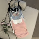 Niche irregular short hot girl irregular suspended vest women's clothing summer external slimming, thin beautiful back top