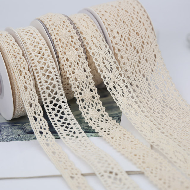 Cotton lace accessories DIY handmade decoration skirts hollow floral packaging hair accessories materials clothing accessories