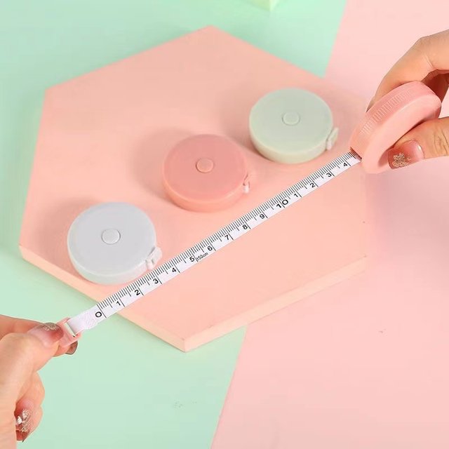 Mini small rolls Student's home with rice ruler soft ruler measured three circumference legs, waist, chest circumference measurement of clothing ruler