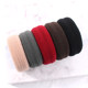 Thickened and thickened head rope high elastic ponytail rubber band tied hair rope durable seamless large hair ring leather case