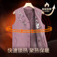 Middle-aged and elderly vest women autumn and winter grandma suit elderly vest spring and autumn mother plus velvet thickened new wife jacket