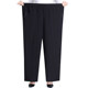 Mom's pants, autumn style, extra fat and extra large, middle-aged and elderly women's pants, granny wear, autumn and winter, plus velvet and thickening, large size high-waisted trousers