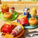 Internet celebrity transformed toy McDonald's robot burger fries model King Kong puzzle children's set gift