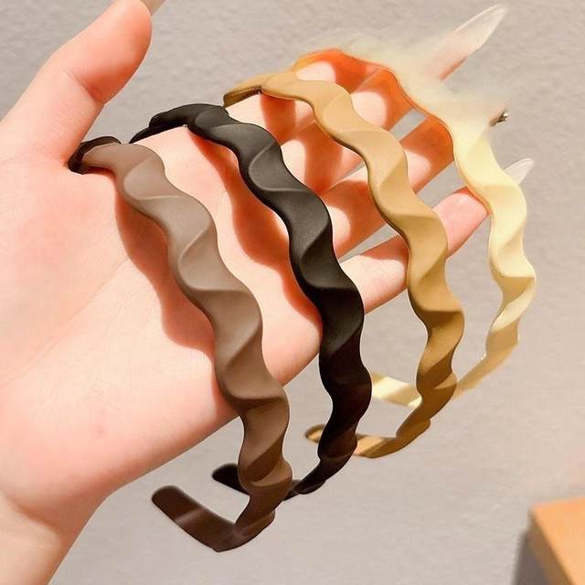 
Face washing headband, women's headband with teeth, non-slip, non-falling, hair pressure, daily wear, high skull hair bundle, hairpin headgear