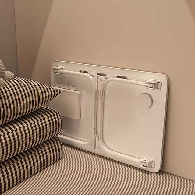 Small table on the bed folding home laptop desk student dormitory study table laying small table board height