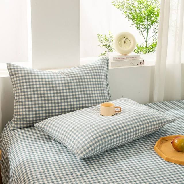 Pure cotton pillowcase 48*74cm 100% cotton washed cotton pillowcase 40x60 single children's pillowcase liner set one pair