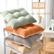 Cushion chair cushion college student cotton and linen strap bench classroom spring and summer bench office