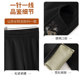 Mom's autumn and winter velvet straight pants for middle-aged and elderly women winter thickened granny trousers elastic waist pants black embroidery