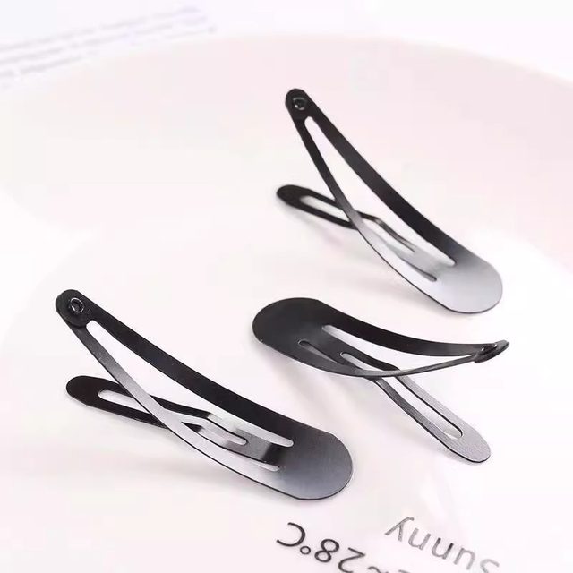 
Black hairpin hairpin one-word clip bangs clip top clip Korean small clip headwear adult BB clip side clip female simple