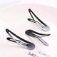 
Black hairpin hairpin one-word clip bangs clip top clip Korean small clip headwear adult BB clip side clip female simple