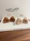 Bear furry ears bangs hair clip lamb clip cute hair card princess new headdress autumn and winter hair accessories