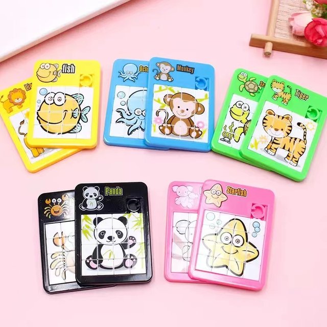 Animal Huarong Road Children's Moving Sliding Puzzle