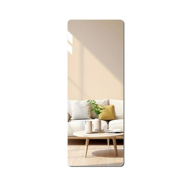 Soft mirror wall-mounted self-adhesive acrylic full-body dressing mirror home high-definition imaging wall-adhesive mirror interview mirror