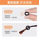 Anti-slip cover for anti-falling silicone fixing ear hook support anti-falling glasses frame leg accessories clip behind ear hook foot cover