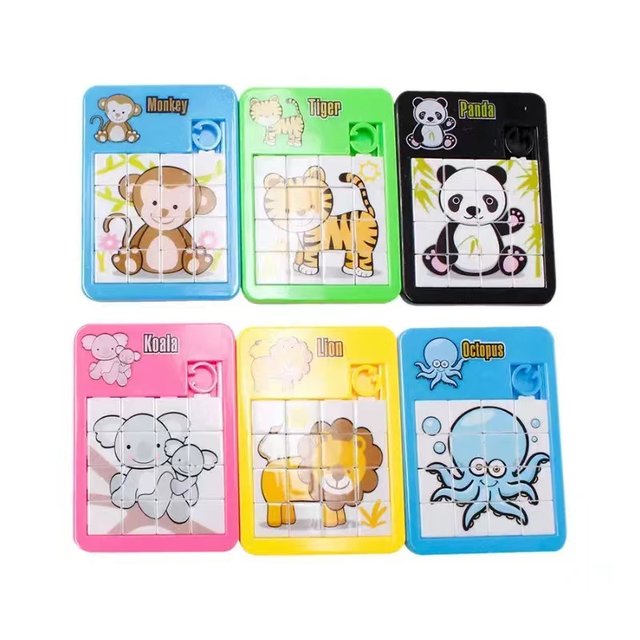 Animal Huarong Road Children's Moving Sliding Puzzle